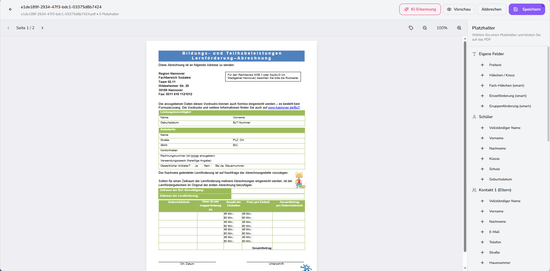KI-Automation in Prisma Schools